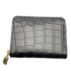 Louis Vuitton Zippy Coin Wallet Black Crocodile Leather